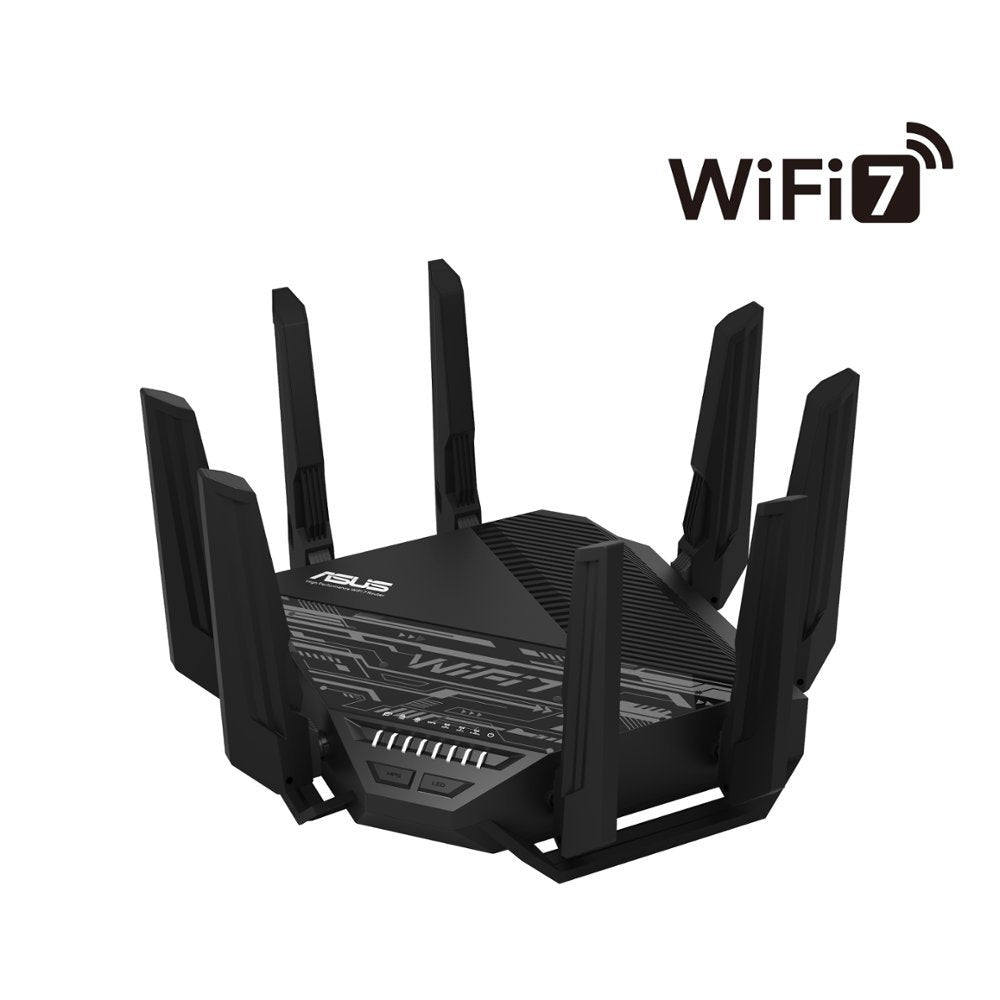 ASUS - BE96U Tri-Band Wifi 7 Router - Black