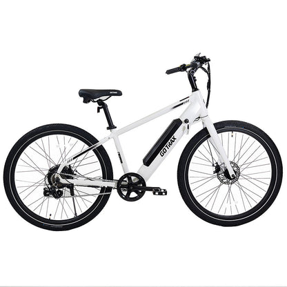 GoTrax - CTI Step Over eBike w/ 40.5mi Max Operating Range and 20mph Max Speed - White