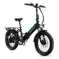 Lectric eBikes - XP Step-Thru 3.0 Foldable Long-Range eBike with 65 miles Max Operating Range & 28 mph Max Speed - Unisize - Black