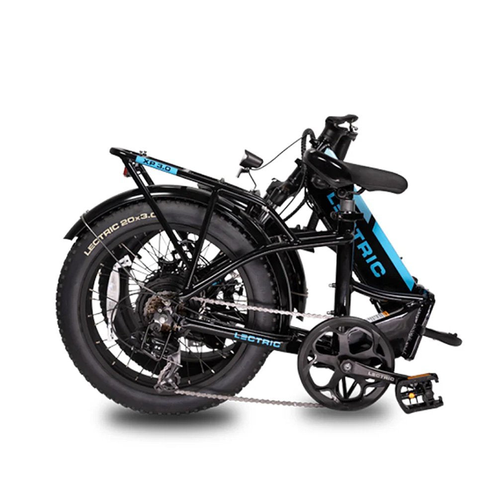 Lectric eBikes - XP Step-Thru 3.0 Foldable Long-Range eBike with 65 miles Max Operating Range & 28 mph Max Speed - Unisize - Black