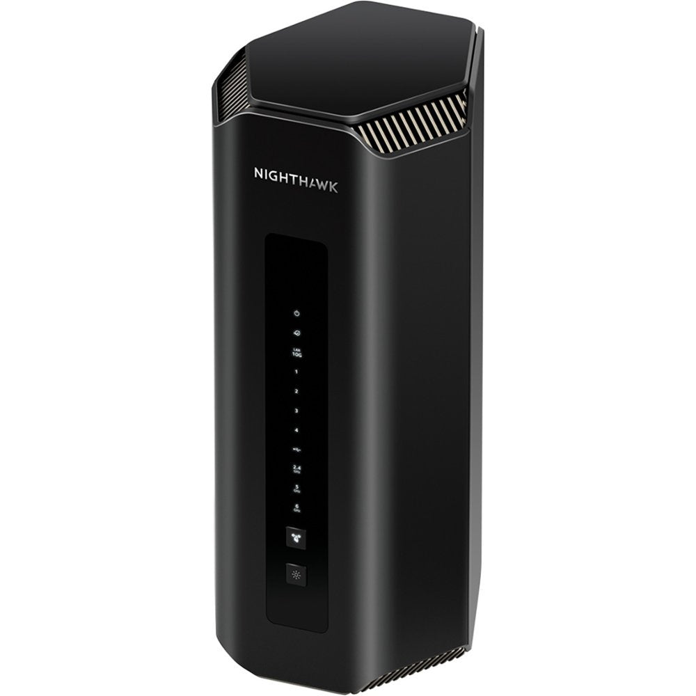 NETGEAR - Nighthawk BE19000 Tri-Band Wi-Fi Router - Black