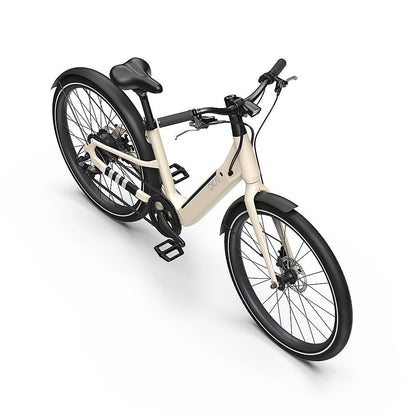 OKAI - Stride Electric Bike w/ 40 Miles Max Operating Range and 25 mph Max Speed - Desert Sand